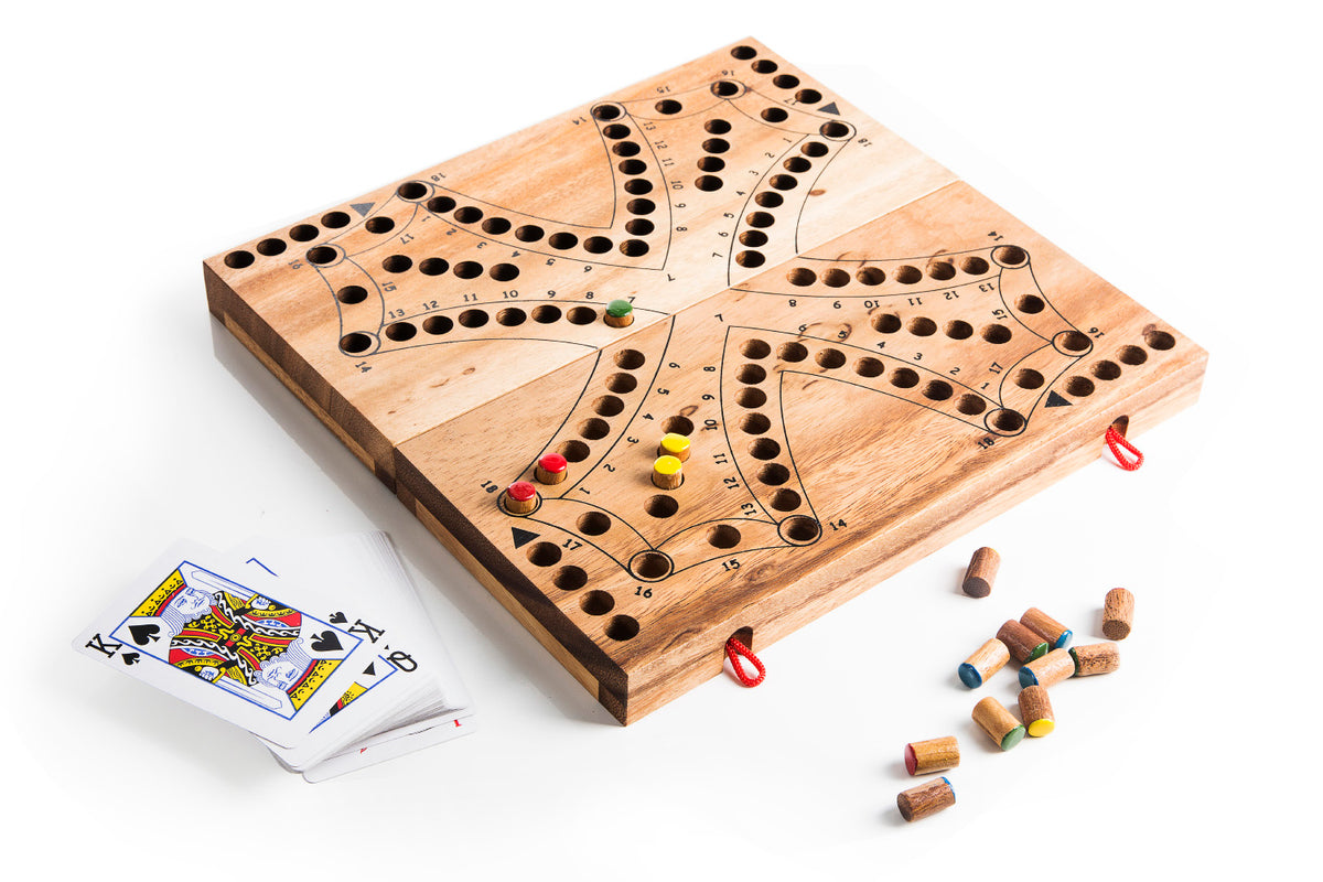 Wooden Tic Tac Toe and Solitaire Board Game Challenging Board Games for  kids