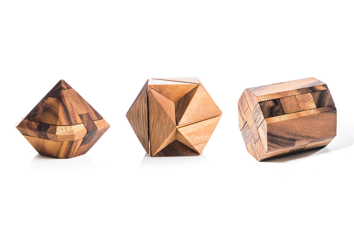 テラキューブ Ki no Himitsu: Exquisite Japanese Wooden Puzzle Set – Kubiya Games