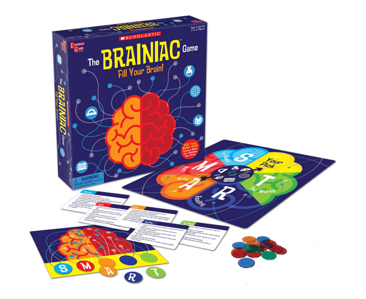 The Brainiac Game - Fill Your Brain with Knowledge! – Kubiya Games The Brainiac Game - Fill Your Brain with Knowledge! – Kubiya Games