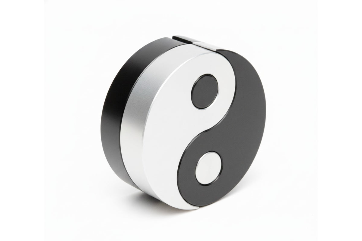 Yin Yang (69 Puzzle) - Premium Metal Brain Teaser by Kubiya