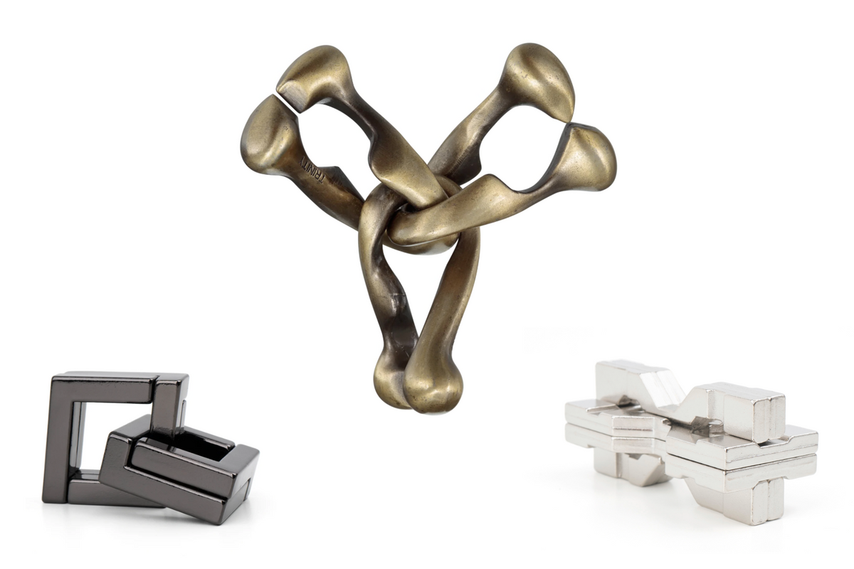 パーフェクトマインドセット Hanayama Mastermind Trilogy Puzzle Set – Exclusive – Kubiya Games