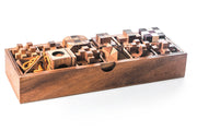Twelve Wooden Puzzle Gift Set