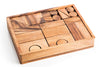 Natural Wooden Building Block Creative Set for Kids 