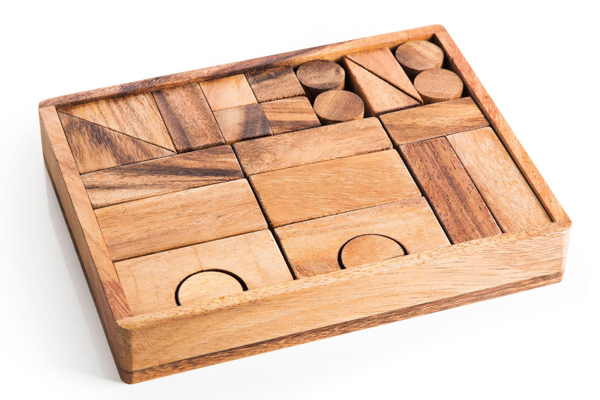 Wooden sales nesting blocks