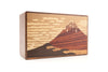 21 Step Japanese Puzzle Box Aka Fuji - Puzzle Box
