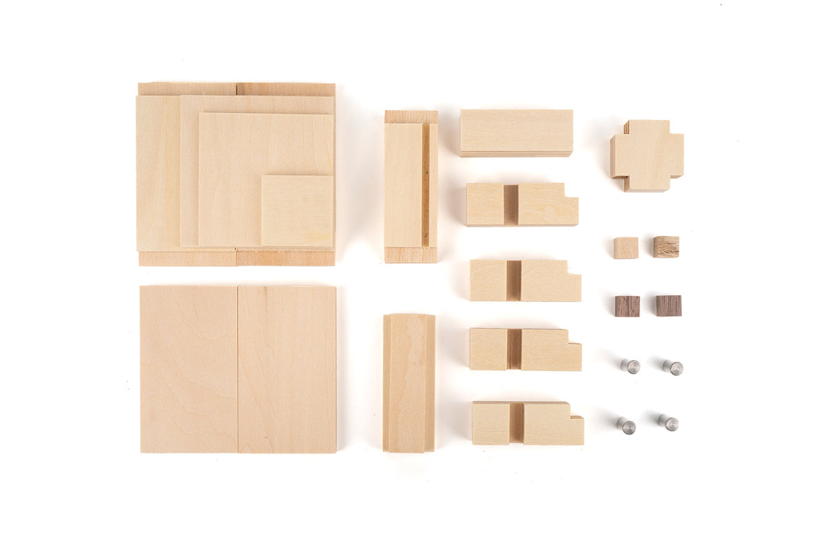 MiniPunk Kit - Mini Wooden DIY Puzzle Box