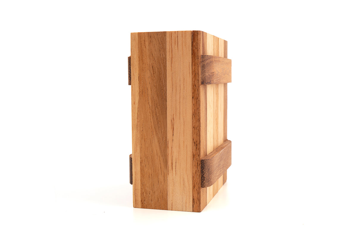 Secret Lock Box Wood Brain Teaser Puzzle - Put a Gift Inside