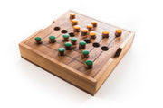 Nine Men's Morris Strategy Game Wooden Multi Player Board