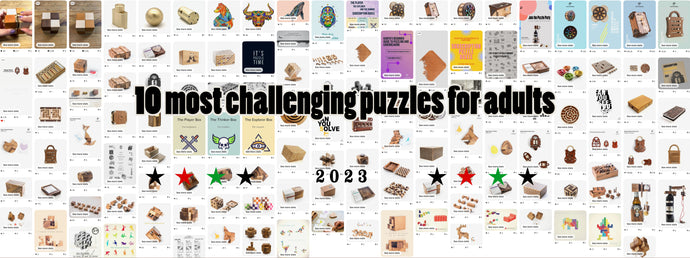 The 10 most challenging puzzles for adults in 2023