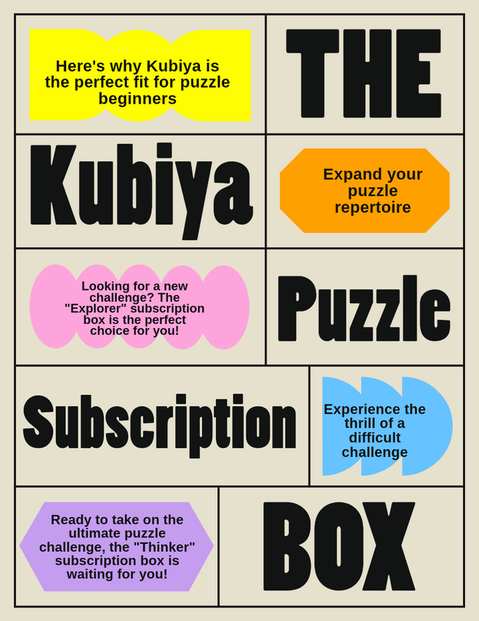Unbox the Challenge: Find Your Perfect Kubiya Puzzle Subscription Box!