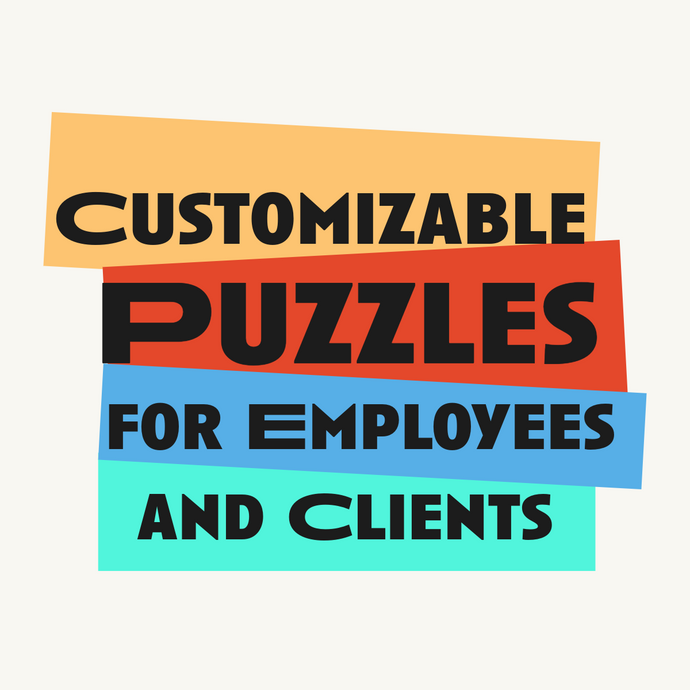 Unwind and Relax: The Perfect Stress Relief Gift - Customizable Puzzles for Employees and Clients