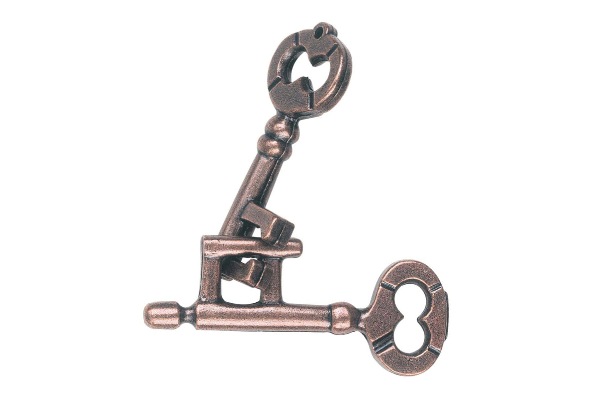 Key Pizzled Hanayama Cast Key Puzzle – A Fun & Easy Brain Teaser – Kubiya Games