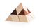 21 Piece Wooden Pyramid Puzzle Multiple Challenges
