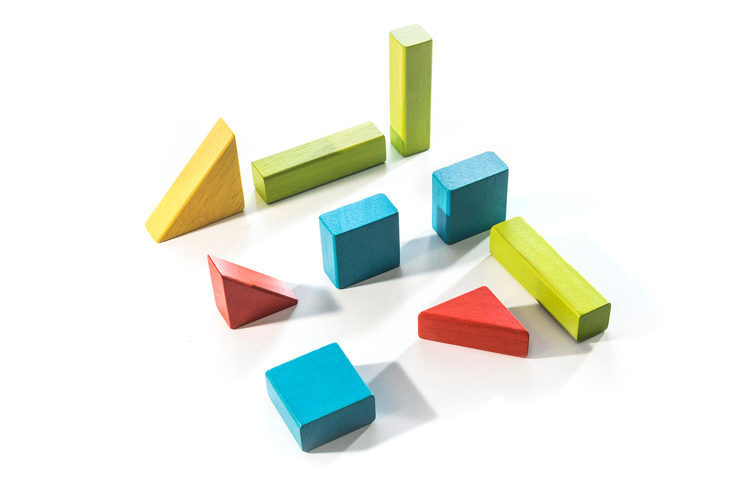 Triangular Building Block Triangle Wooden Building Blocks