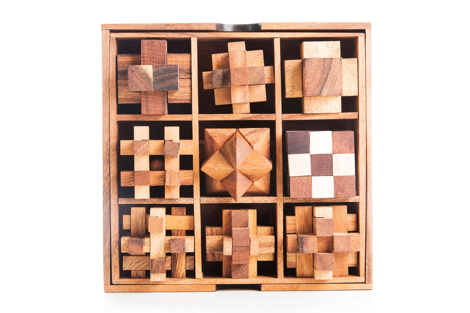 9 Mechanical Puzzle Gift Box - Puzzles For Adults