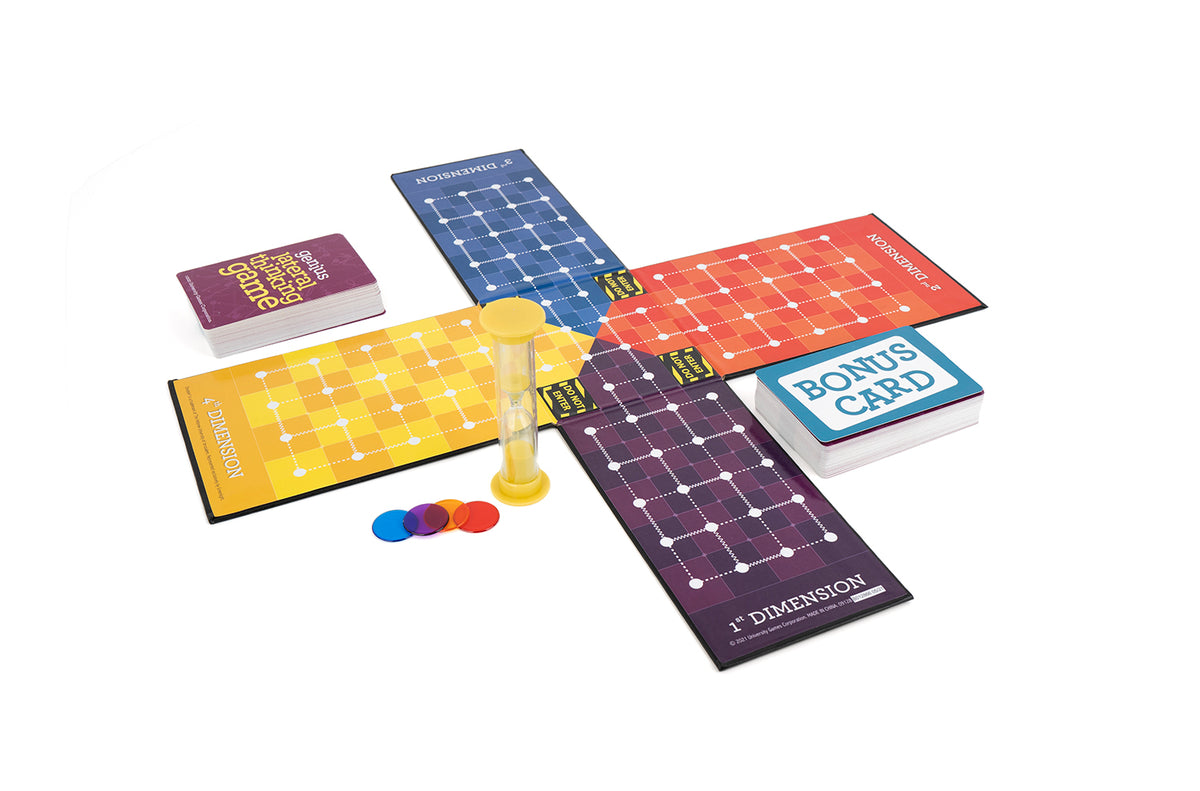 Einstein Lateral Thinking Game - Family Trivia Board Game – Kubiya Games