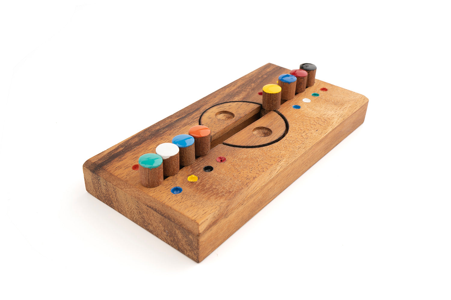 Code Key Table Puzzle Code Breaking Puzzle - Wooden Brain Game – Kubiya Games