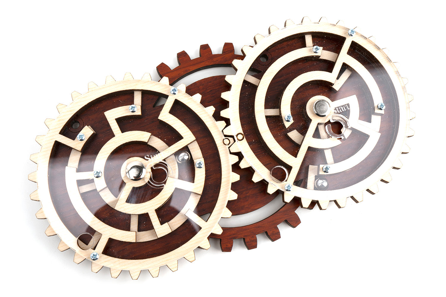 Wooden Logic Brain Teaser Puzzle Gift Box