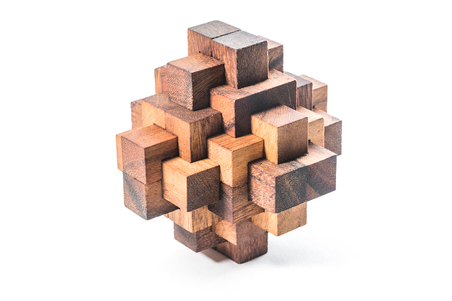 Construct Puzzle - Interlocking 24 piece Burr Puzzle – Kubiya Games