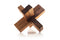 Cross Knot Wooden Japanese Interlocking Puzzle for Adults