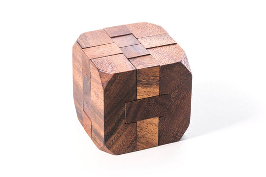 Diamond Cube 1 Wooden Interlocking Puzzle 
