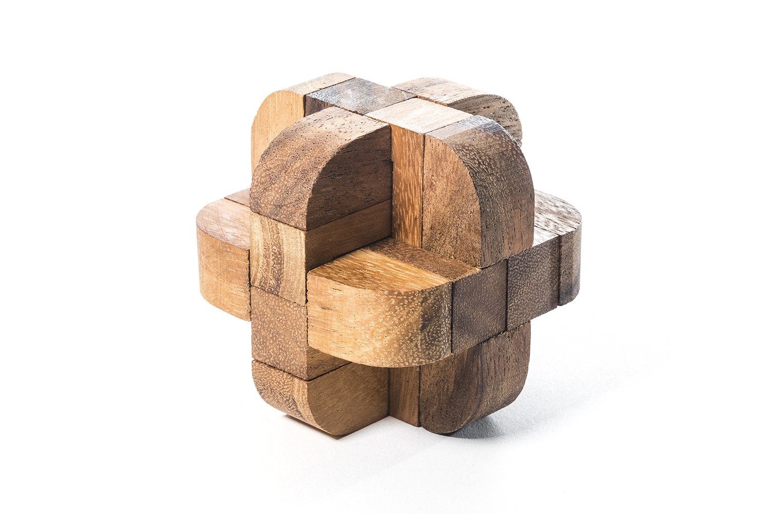 Diamond Cube Wooden Brain Teaser Puzzle – Kubiya Games