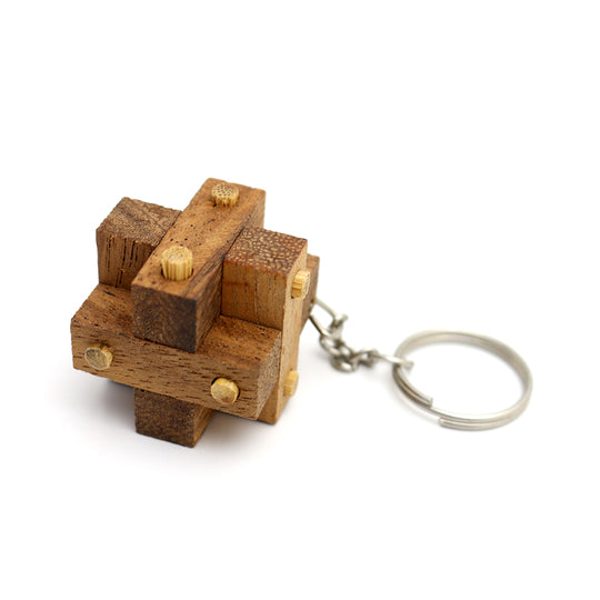 Pins Cube Keychain 