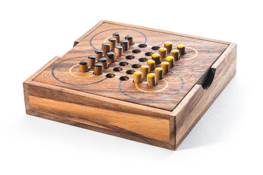 Infinity Checkers Strategy Wooden Game Board