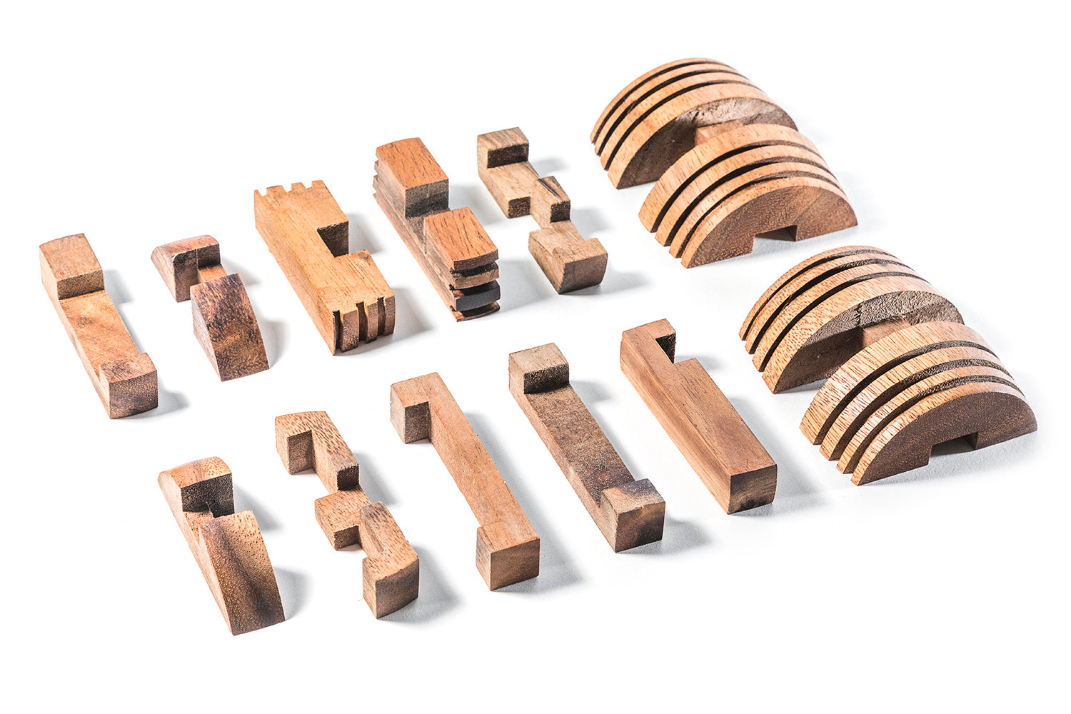 Construct Puzzle - Interlocking 24 piece Burr Puzzle – Kubiya Games