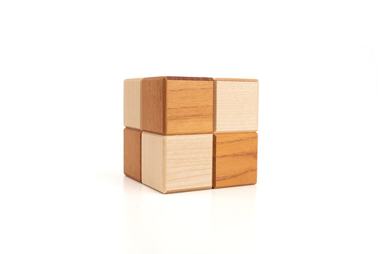 Karakuri Wooden Puzzle Cube 