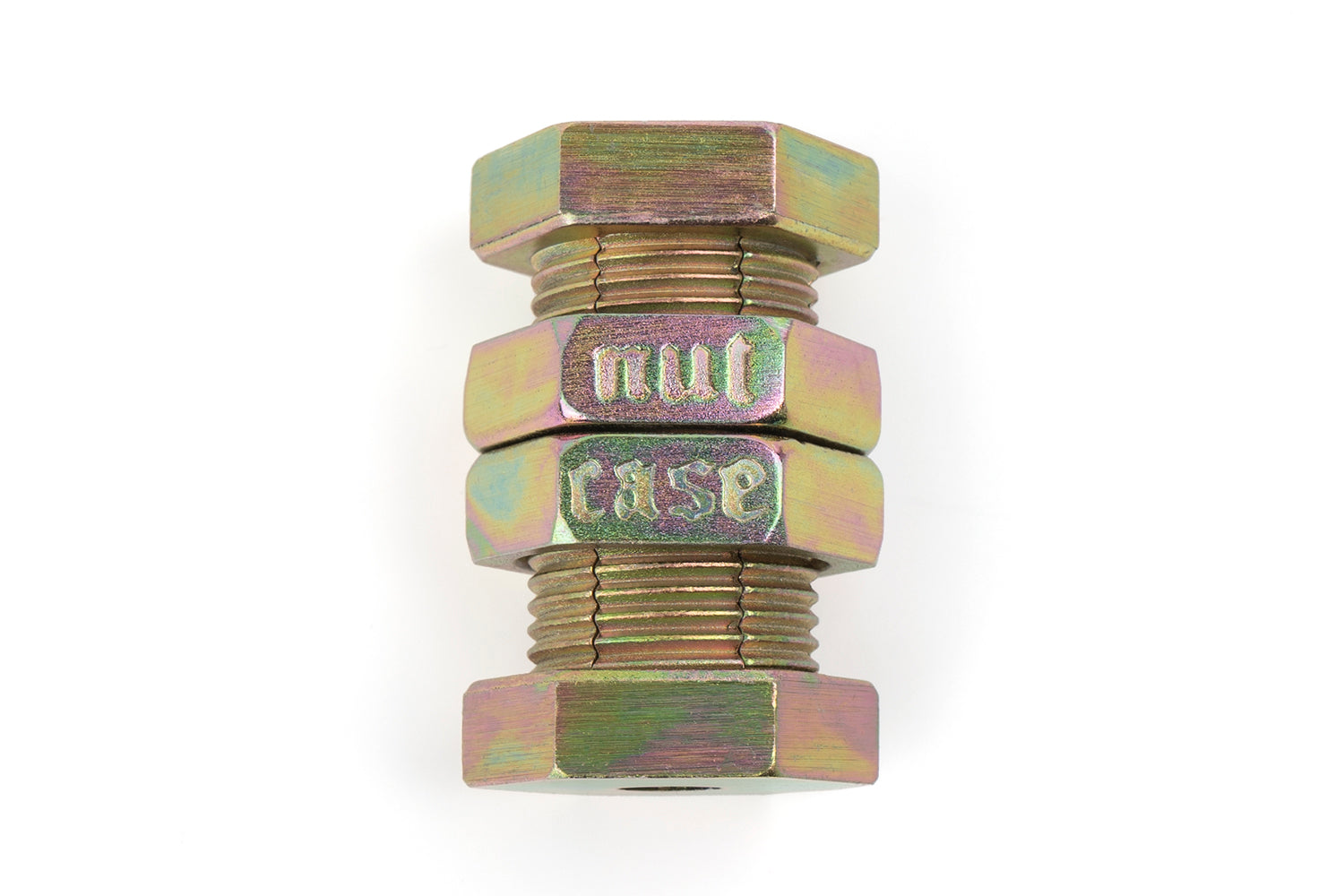 thumbnail image 2 of Hanayama Cast Metal Puzzle - Nutcase Level 6 (Challenging), Disassemble To Remove The Nut 2 of 14