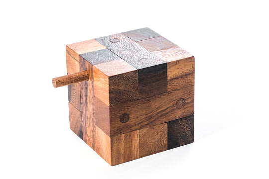 Nails Wooden Soma Cube STEM Puzzle