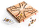 Tock 4 - Family Strategy Wooden Board Game with cards