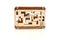 Wooden Double Maze Puzzle - IQ Toy