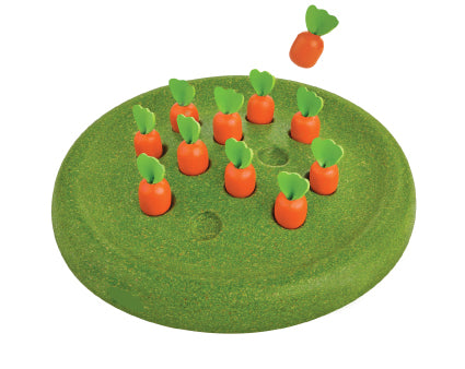 Solitaire Wooden Carrots Toy